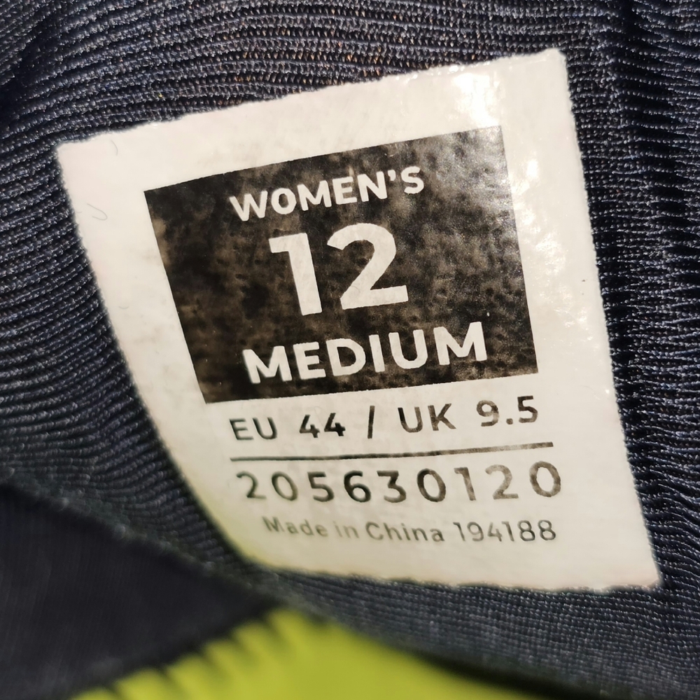 KURU WOMEN'S SNEAKER ATOM-Mineral Blue-Bone Gray Sz 12 - Picture 14 of 14